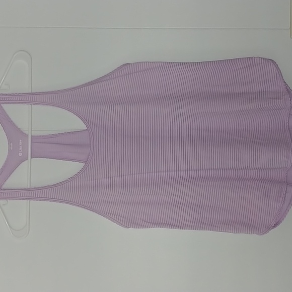lululemon athletica Tops - Lululemon Stripe Lavender Dusk Tank Top  PRICE DROP